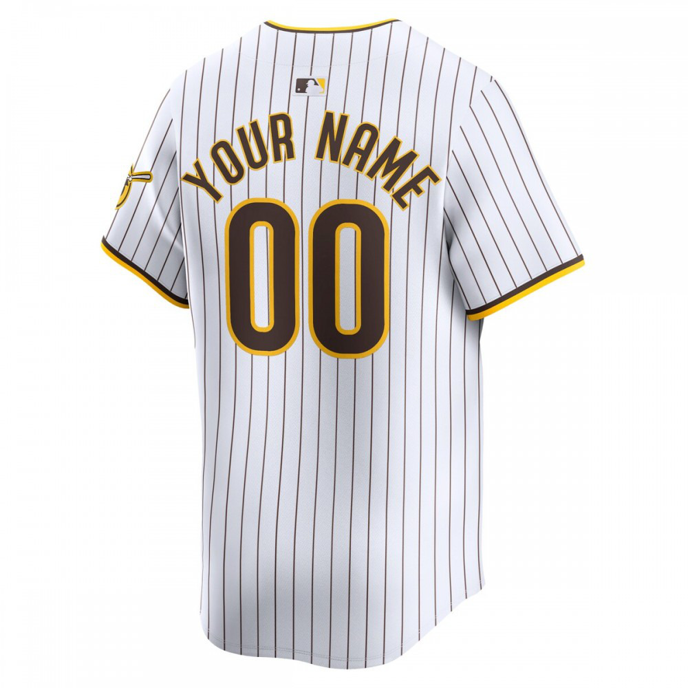San Diego Padres Home Limited Custom Jersey - White-Pro Kit Vault | Brand New 26/27 Sports Jerseys